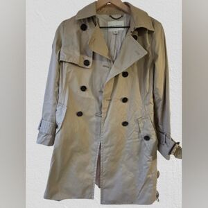 Banana Republic Classic Beige Trench Coat Sz. Petite S